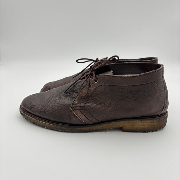 Taft Leather Chukka Lace Up Boots Men\'s 42 Made in Italy main image 5